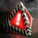 Пирамида с восклицательными знаками на красном фоне