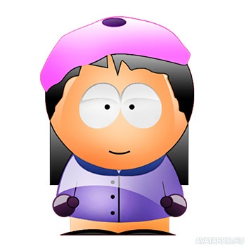 Картинка 350x350 | Аватар с девочкой Венди South Park в стиле 3D картинка | Мультфильмы, Южный парк, Венди,   картинка на аву