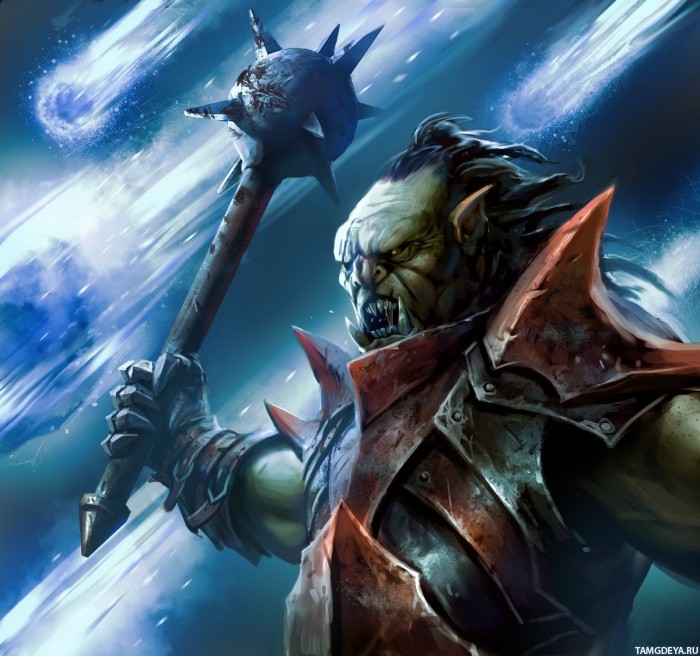 Картинка 700x656 | Орк Gothmog с булавой в игре Guardians of Middle-Earth | Игры, Фантастика, Орки, картинка на аву