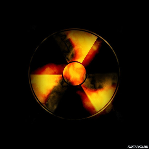 Картинка 500x500 | Не стоит игнорировать светящийся значок радиоактивности | Радиация, Значки радиация, картинка на аву