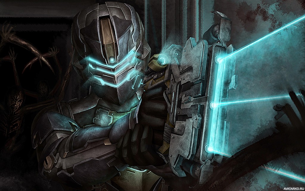 Картинка 1024x640 | Главный герой Dead Space 3 с лазерным пистолетом | Игры, Dead Space, Аватарки для игровых каналов, картинка на аву
