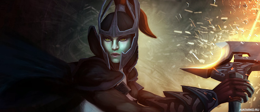 Картинка 900x389 | Phantom Assassin - персонаж в Dota 2, который зависит от удачных критов | Игры, Dota 2, Phantom Assassin, Картинка для авы Дота 2, картинка на аву