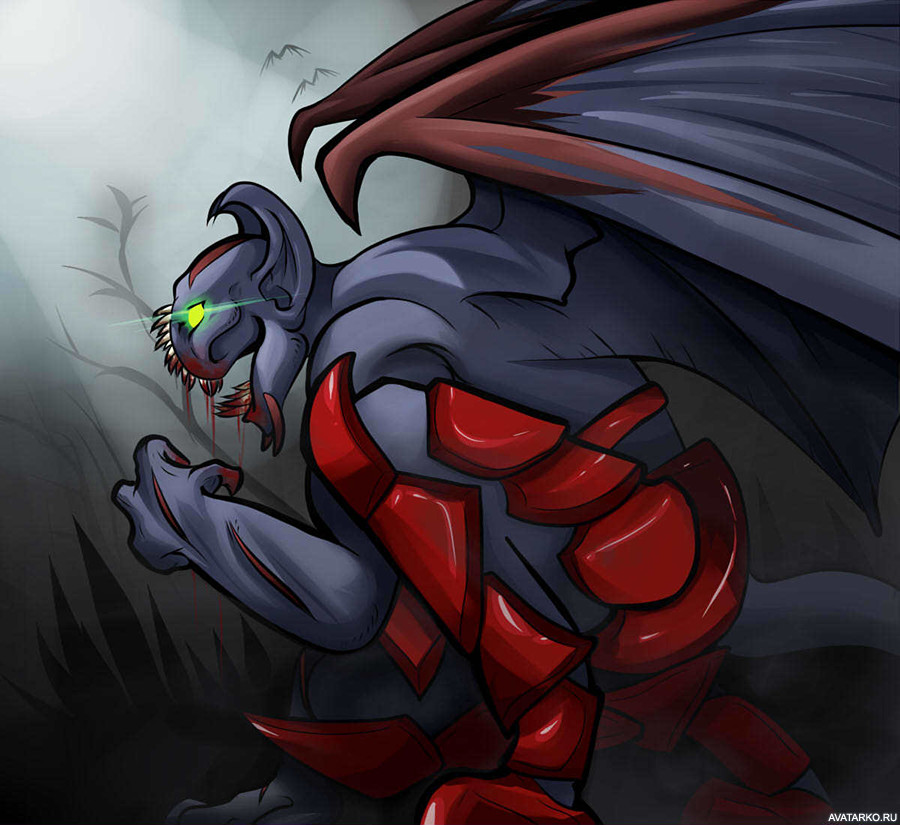 Картинка 900x825 | Night Stalker готовится к охоте на персонажей в Dota 2 | Игры, Dota 2, Night Stalker, картинка на аву