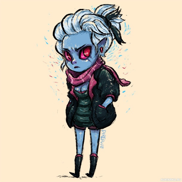 Картинка 612x612 | Vengeful Spirit с руками в карманах куртки в Dota 2 | Игры, Dota 2, Vengeful Spirit, картинка на аву