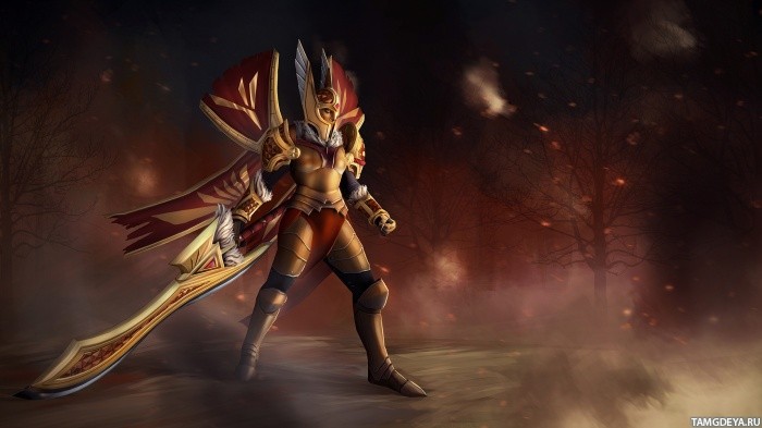 Картинка 700x393 | Legion commander волочит большой меч за собой в Dota 2 | Игры, Dota 2, Legion Commander, картинка на аву