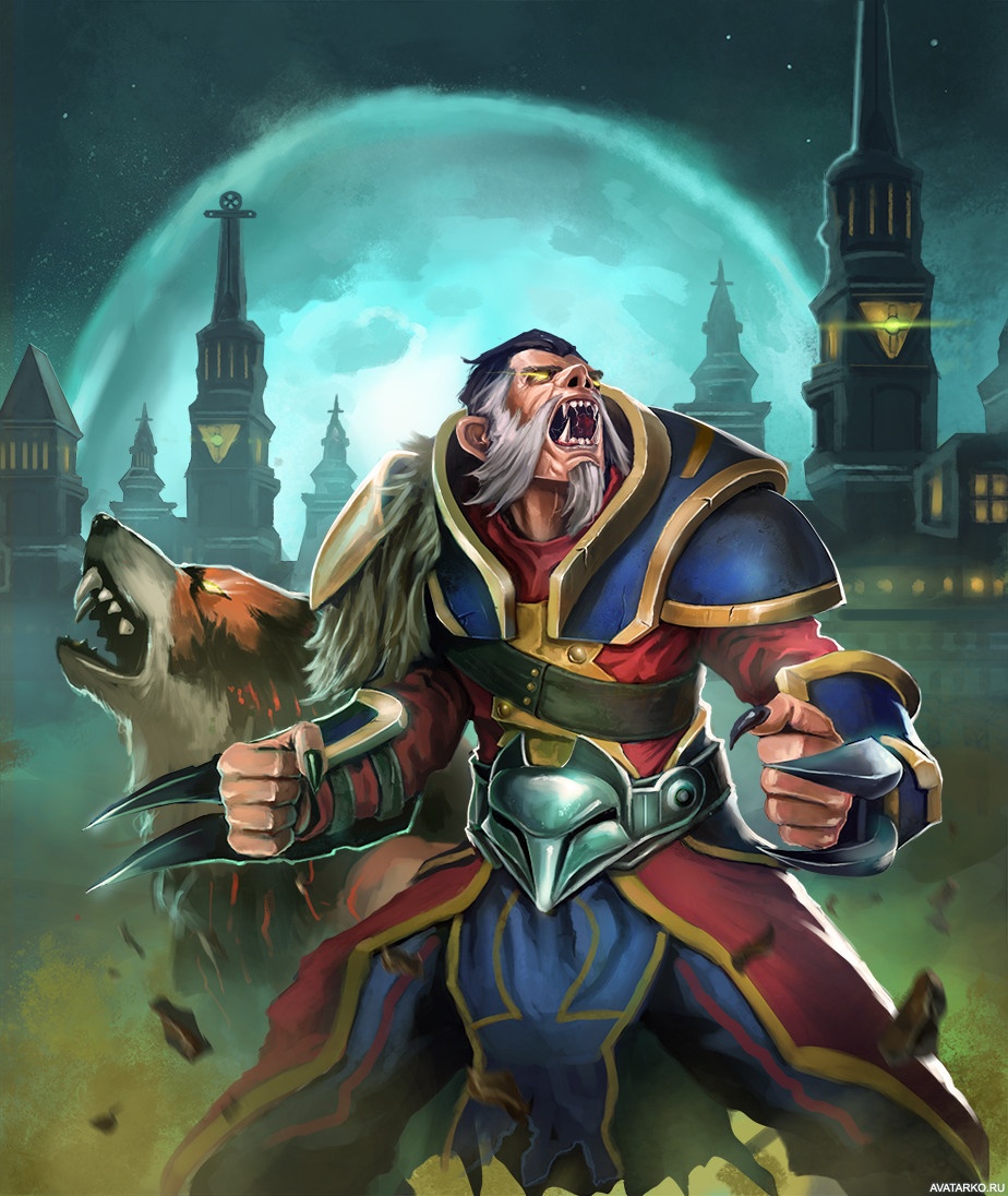 Картинка 924x1096 | Lycanthrope из Доты 2 стоит с широко открытым ртом | Игры, Dota 2, Lycanthrope, Аватарки скачать Дота 2, картинка на аву