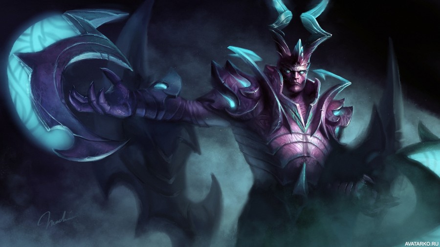 Картинка 900x507 | Демонический бандит Terrorblade из игры Dota 2 | Игры, Dota 2, Terrorblade, Terrorblade на аву, картинка на аву