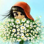 Цветы | Ромашки | Дети - 17133